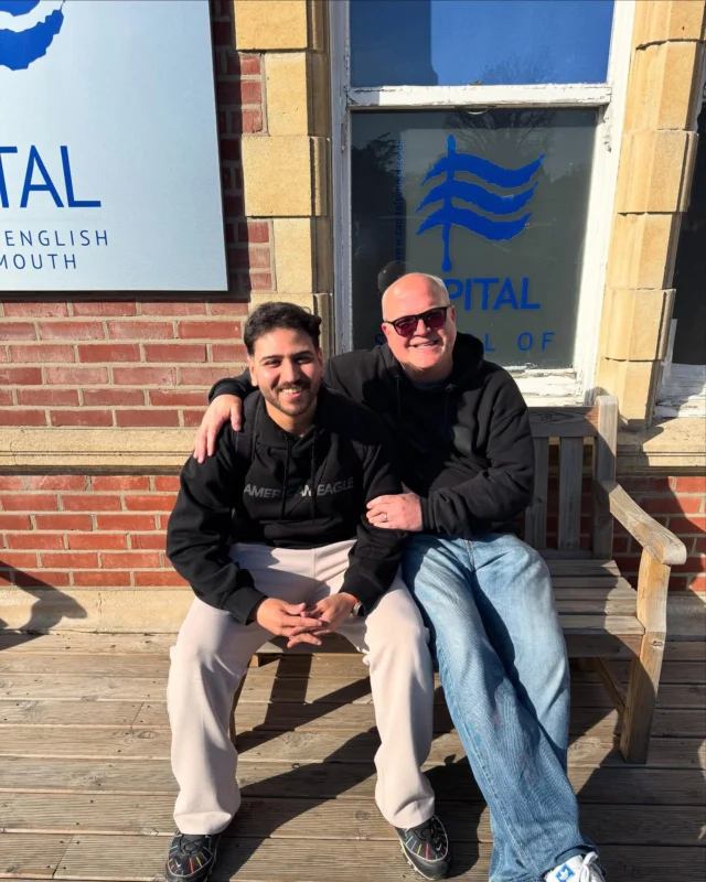 Always a pleasure to sit down with our long term students! We all wish Abdulaziz a safe journey home after almost 6 months with us. We are going to 🙏❤️😎☀️miss you!